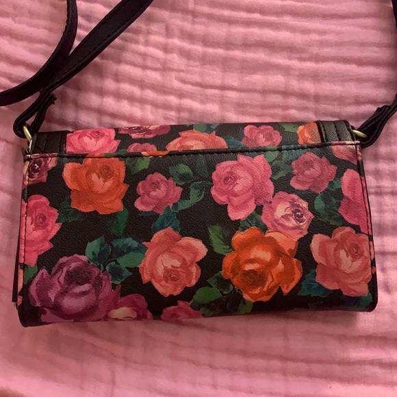 Juicy Couture Bags Juicy Couture Small Floral Crossbody Wallet